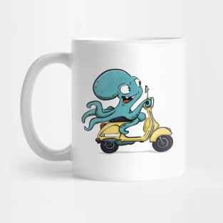 vespa octopus Mug